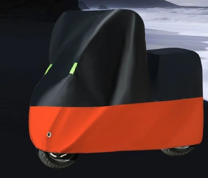 バイクカバー 大型 全天候型電動バイク用防水カバー