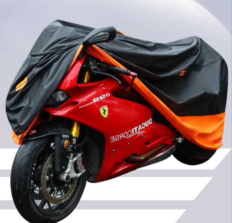 バイクカバー 大型 防晒耐熱大型バイク保護カバー
