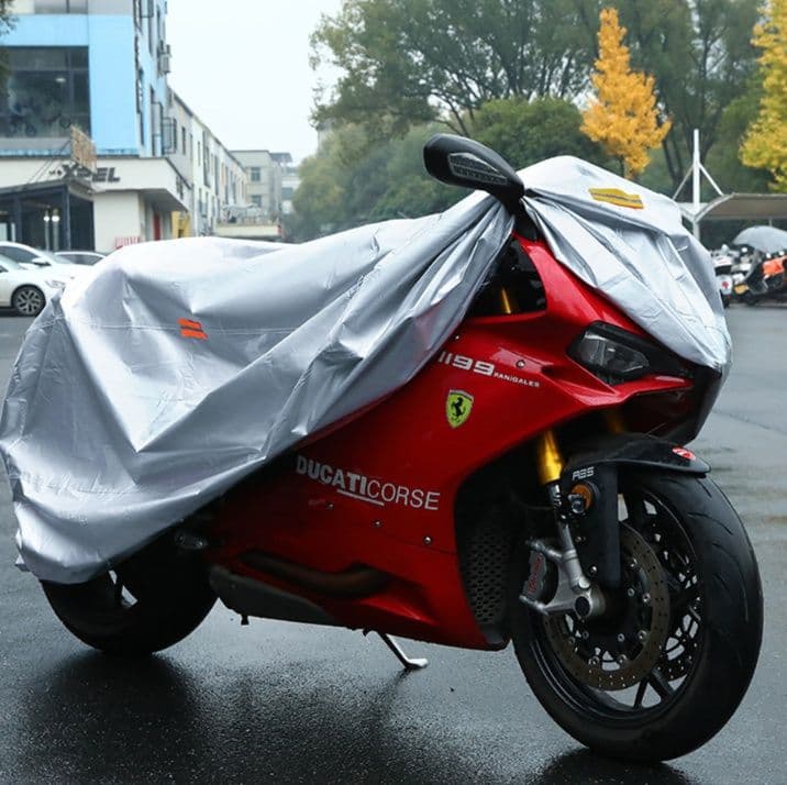 バイクカバー 大型 防晒耐熱大型バイク保護カバー