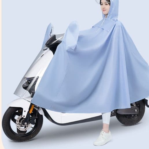 バイクカバー 原付 全身保護バイク用雨がっぱ 視界クリアタイプ