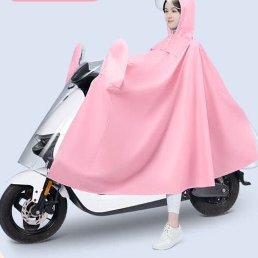 バイクカバー 原付 全身保護バイク用雨がっぱ 視界クリアタイプ