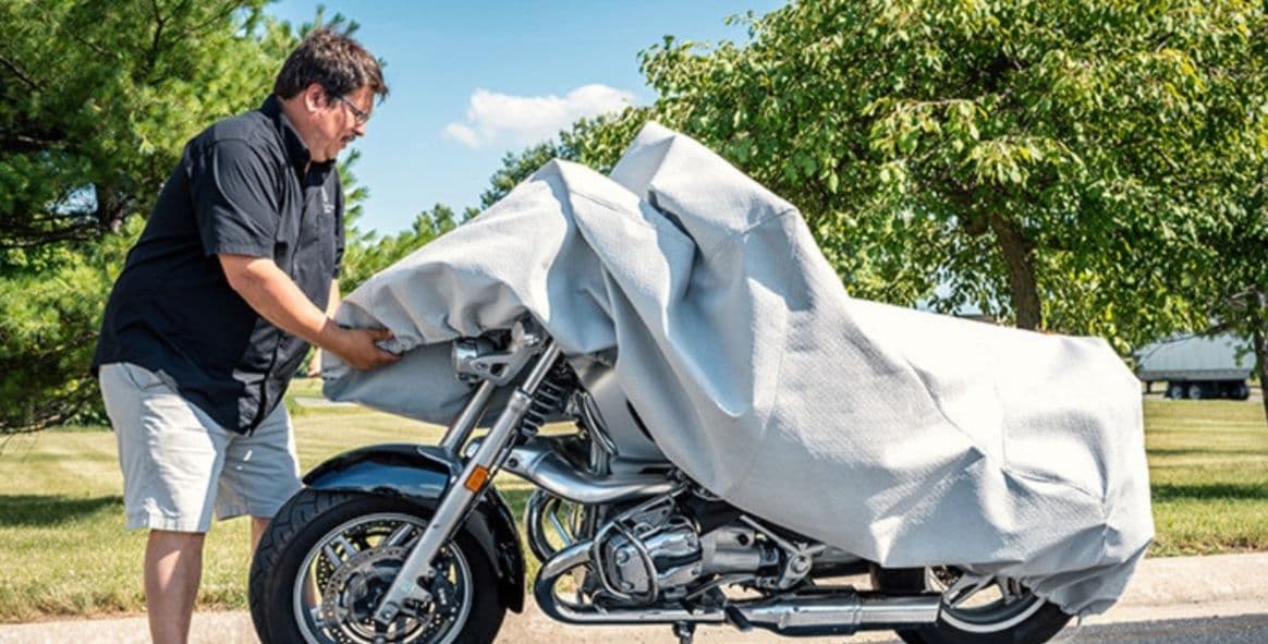 バイクカバー 大型 耐久性抜群の大型バイク用防水カバー