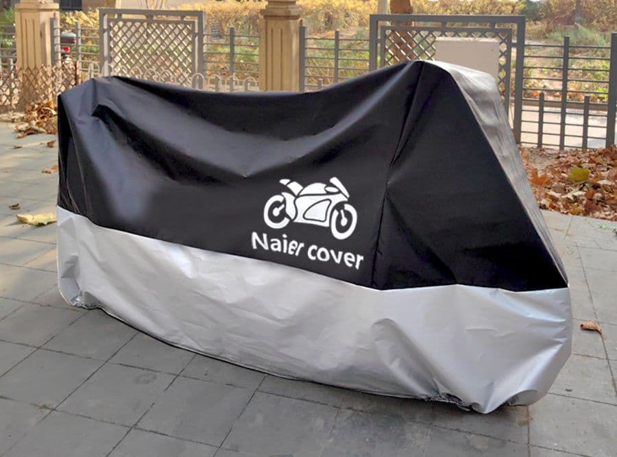 バイクカバー 大型 全天候型耐久防水大型バイクカバー