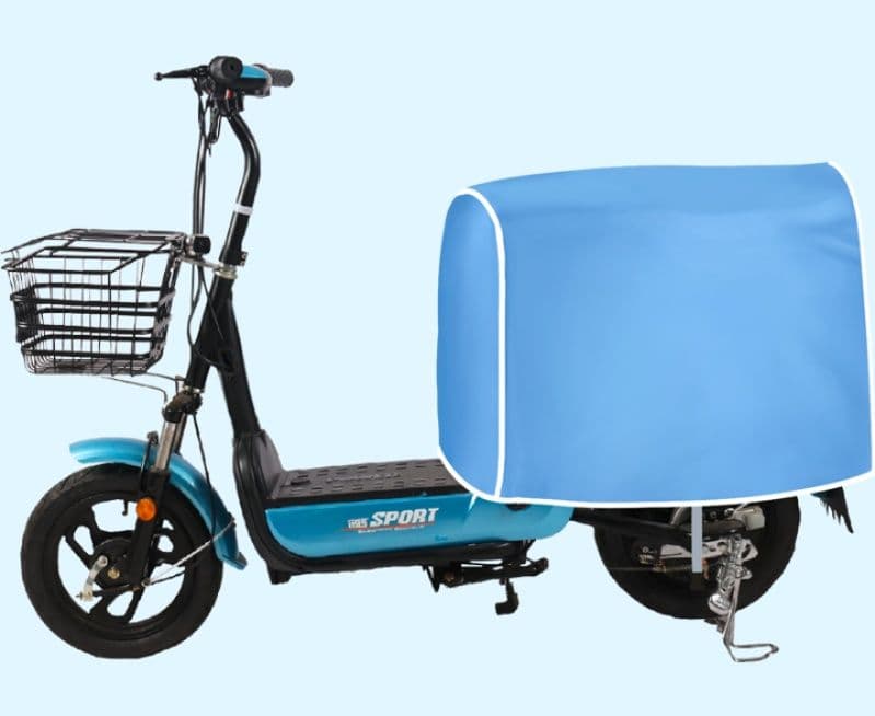 バイクカバー 原付 原付用前後カバー 電動バイク保護セット