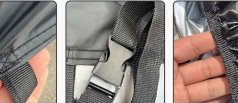 バイクカバー中型 全天候対応バイク保護カバー