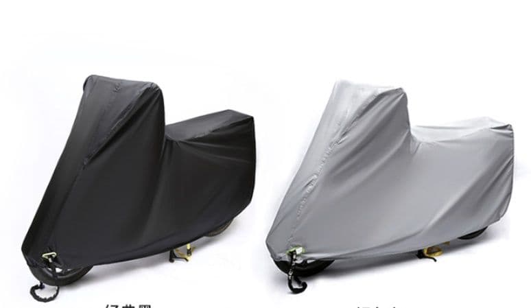 バイクカバー 原付 反射ライン付き厚手原付バイクカバー