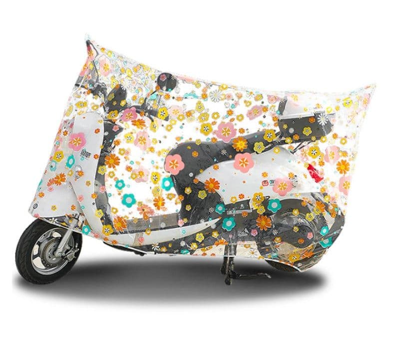 バイクカバー 原付 かわいい雲柄防水バイクカバー 原付用