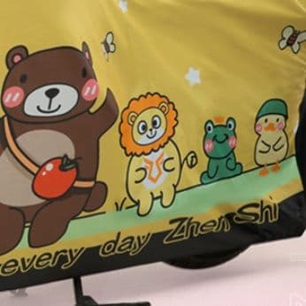 バイクカバー 原付 動物キャラクター柄 可愛い原付バイクカバー