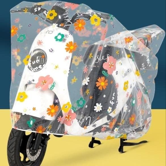 バイクカバー 原付 透明防水カバー