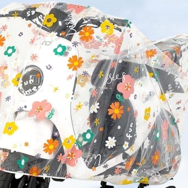 バイクカバー 原付 透明防水カバー