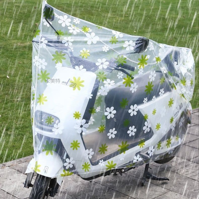 バイクカバー 原付 透明防水カバー