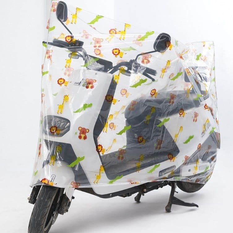 バイクカバー 原付 透明防水カバー