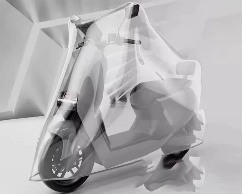 バイクカバー 原付 二重構造防水原付バイクカバー