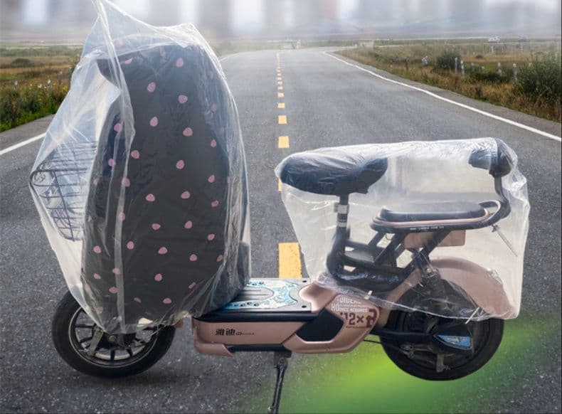 バイクカバー 原付 原付専用分離式防水バイクカバー