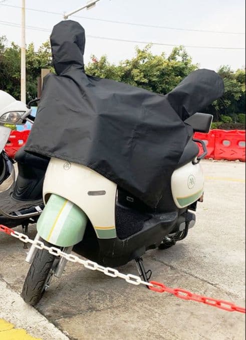 バイクカバー 原付 防水防塵保護耳付き原付バイクカバー 