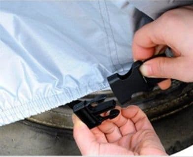 バイクカバー 中型 耐候性抜群！高級ポリウレタン加工バイクカバー