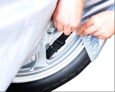 バイクカバー 中型 耐候性抜群！高級ポリウレタン加工バイクカバー