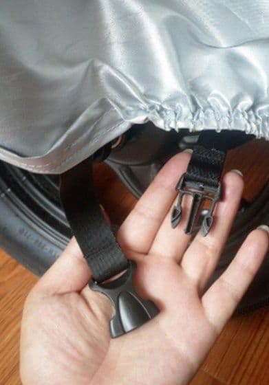 バイクカバー 中型 全天候型バイク保護カバー 中型車両用