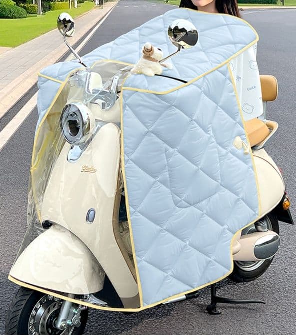 バイクカバー 原付 全方位防寒防水原付用バイクカバー