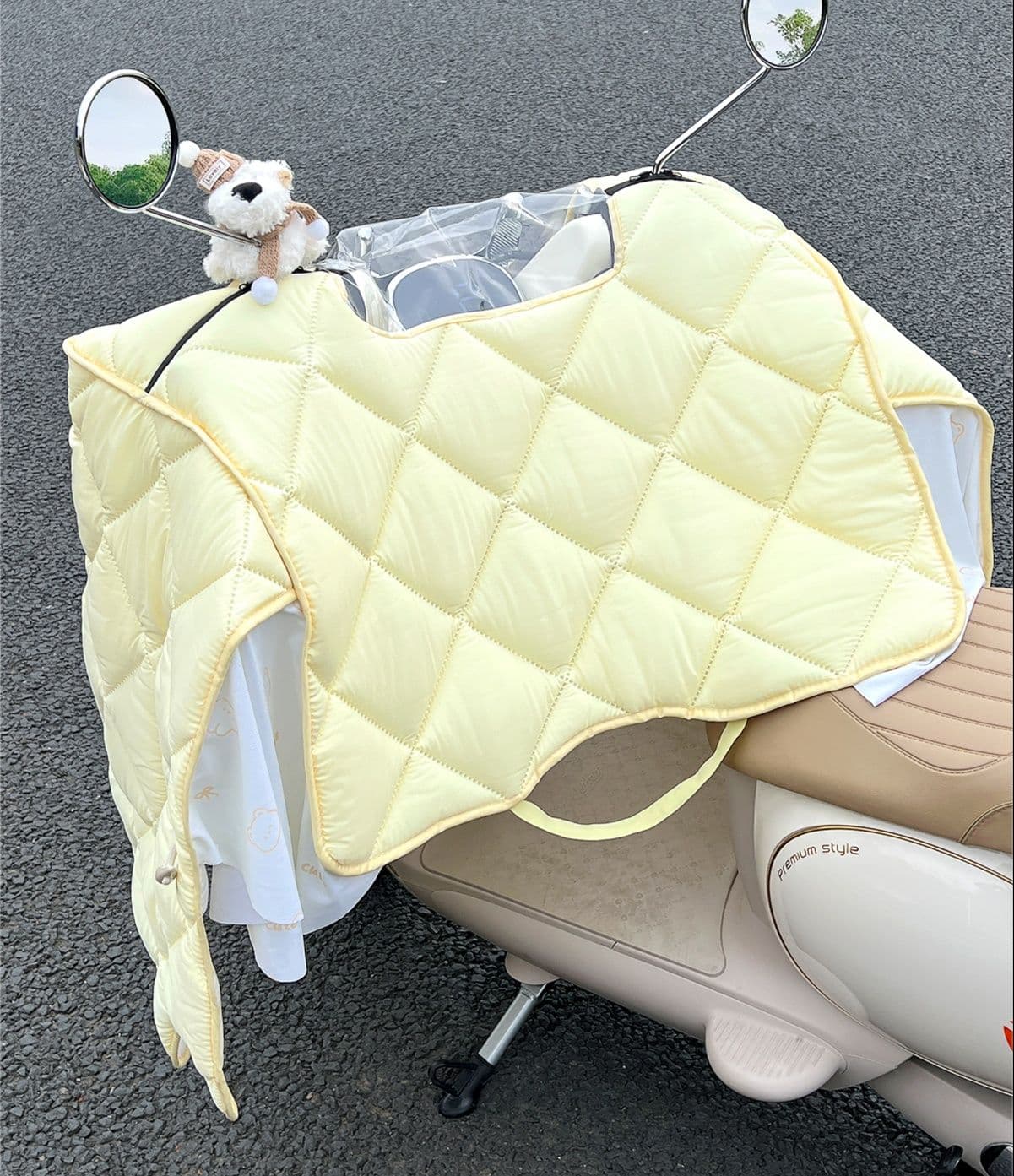 バイクカバー 原付 全方位防寒防水原付用バイクカバー