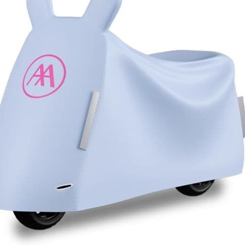 バイクカバー うさぎ耳付き防風防水バイクカバー
