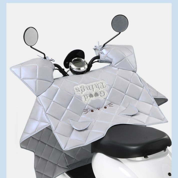 バイクカバー 猫型デザイン 原付専用バイクカバー