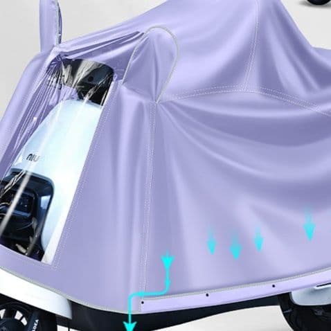 バイクカバー 多機能雨よけバイクポンチョ