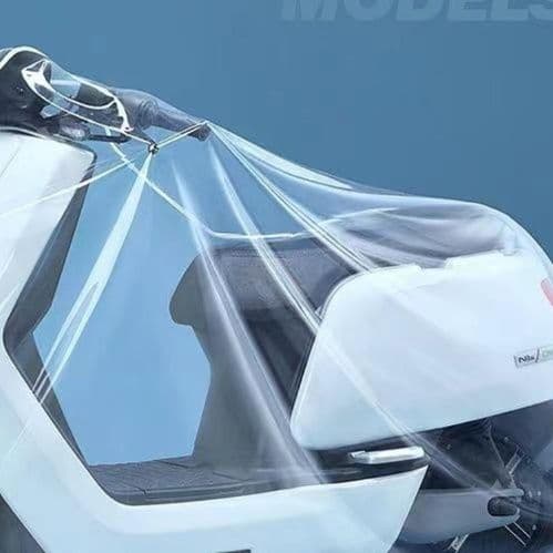 バイクカバー 透明全方位保護バイクカバー