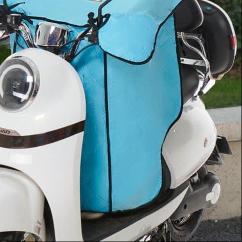 バイクカバー 多機能防水防風原付用膝掛けカバー