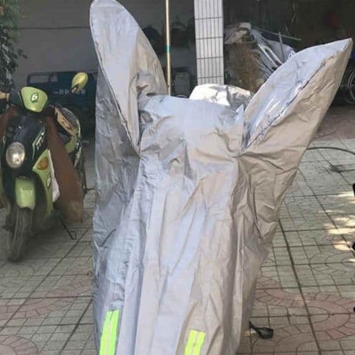 バイクカバー 全天候対応防水防塵原付専用保護カバー