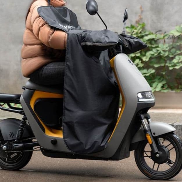 バイクカバー 原付用防寒防水ひざ掛けタイプバイクカバー