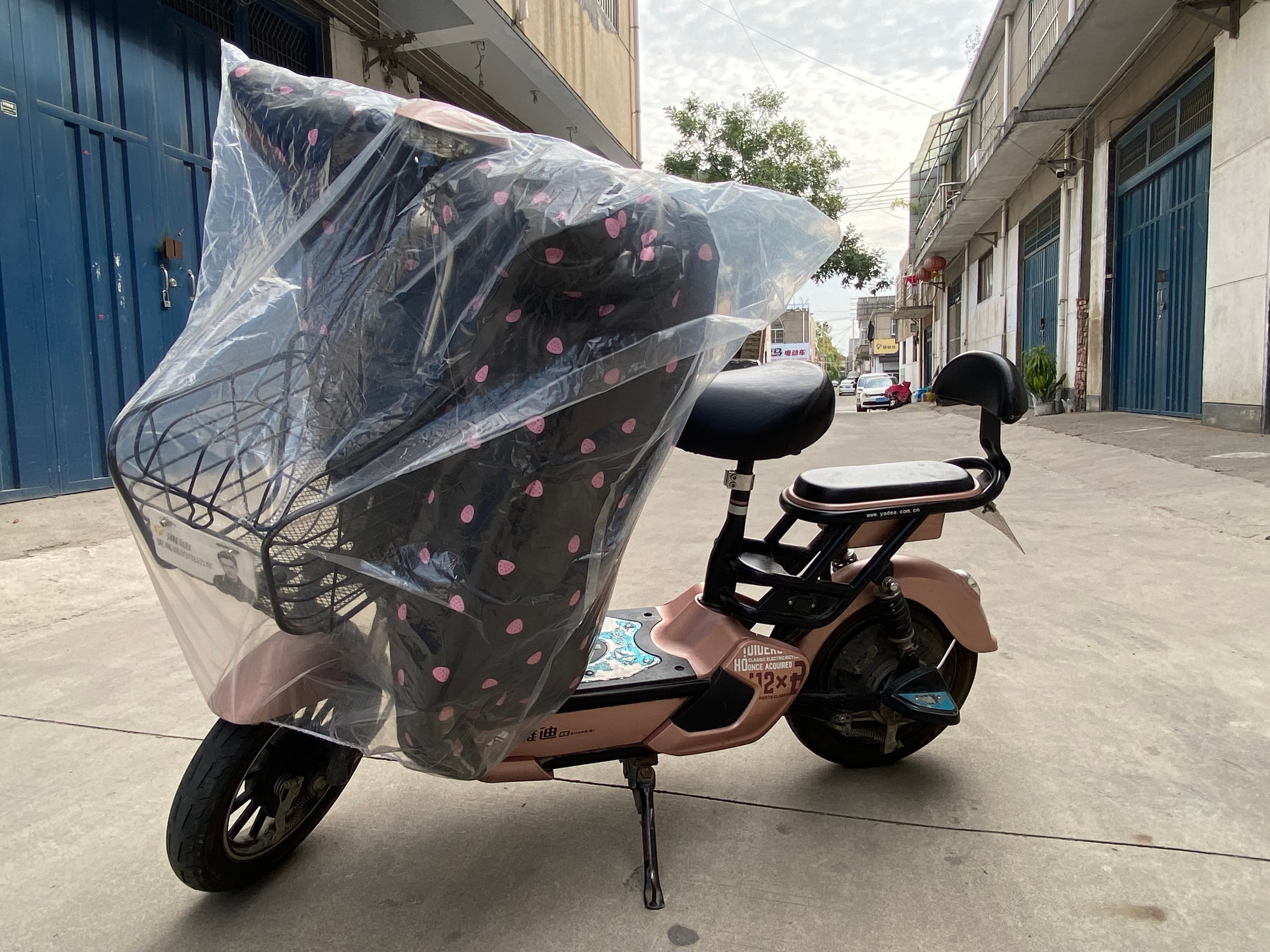 バイクカバー 原付 原付専用分離式防水バイクカバー