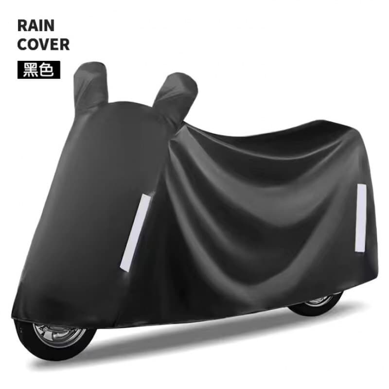 バイクカバー 全天候対応防水バイクカバー反射テープ付き原付用
