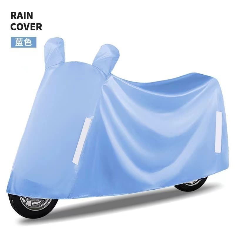 バイクカバー 全天候対応防水バイクカバー反射テープ付き原付用
