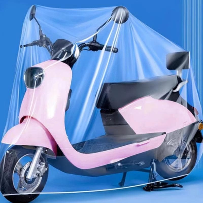 バイクカバー 原付 透明防水タイプオールシーズン原付カバー