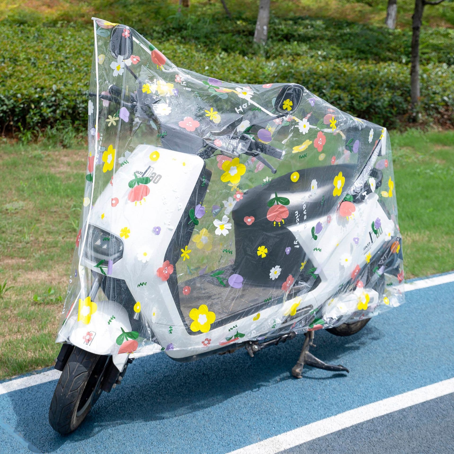 バイクカバー 原付 可愛い柄付き