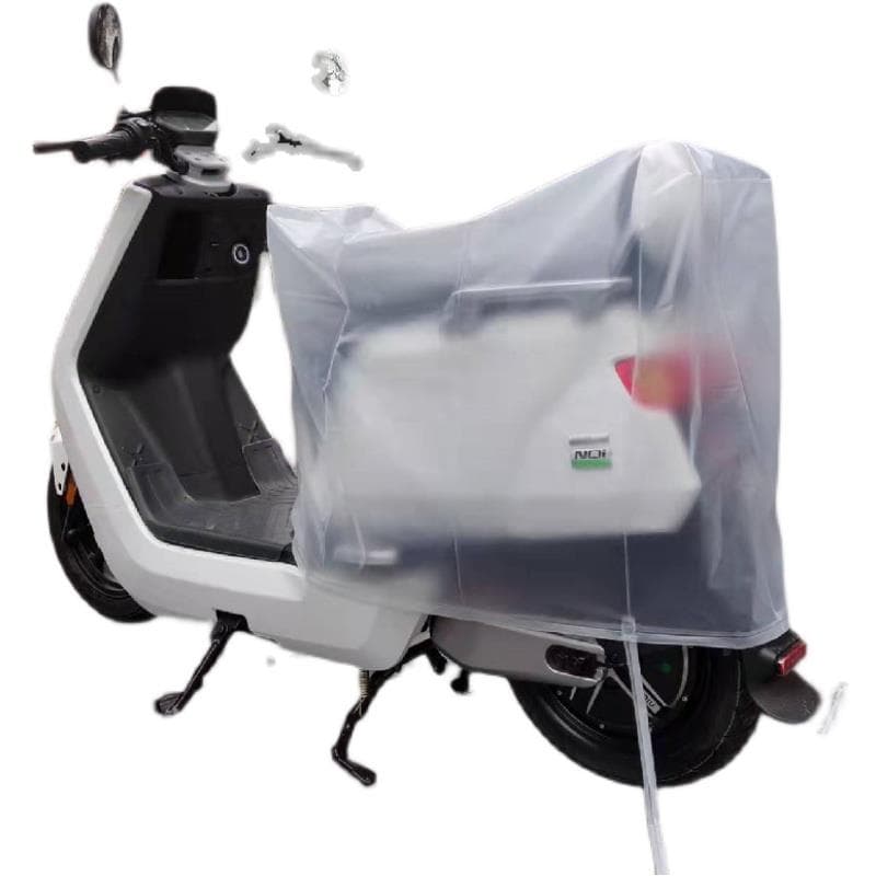 バイクカバー 透明シルエット原付用防水カバー