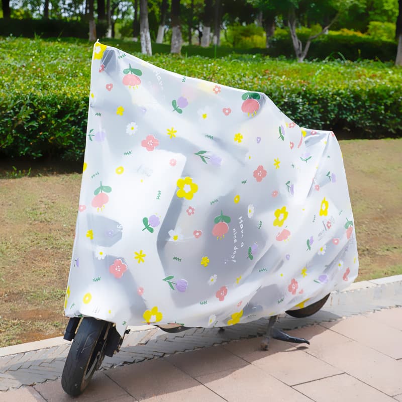 バイクカバー 原付 可愛い柄付き