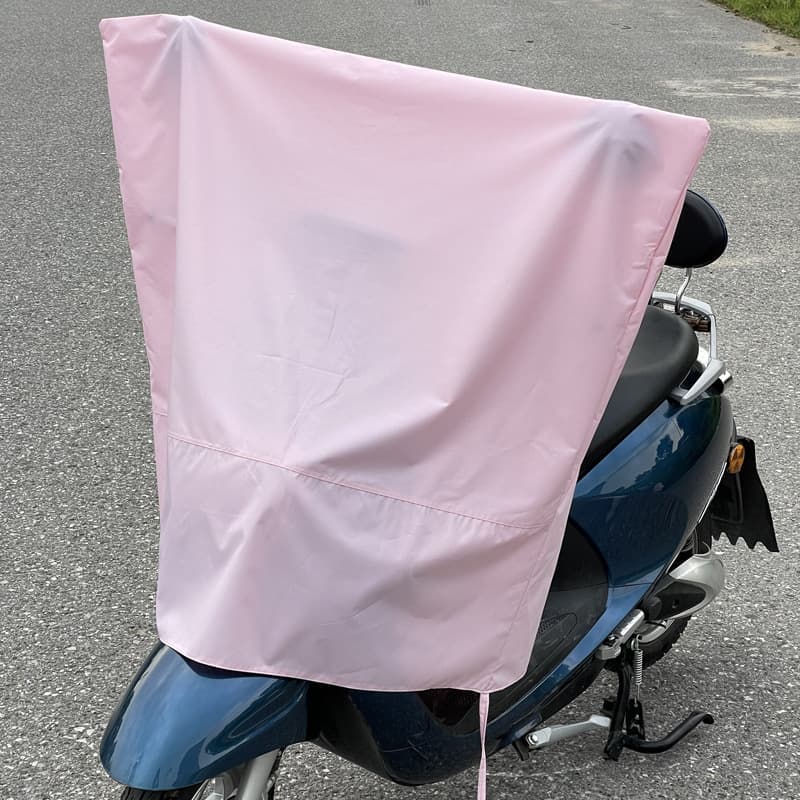 バイクカバー 原付 丈夫な裾部分固定タイプ原付用防風バイクカバー 