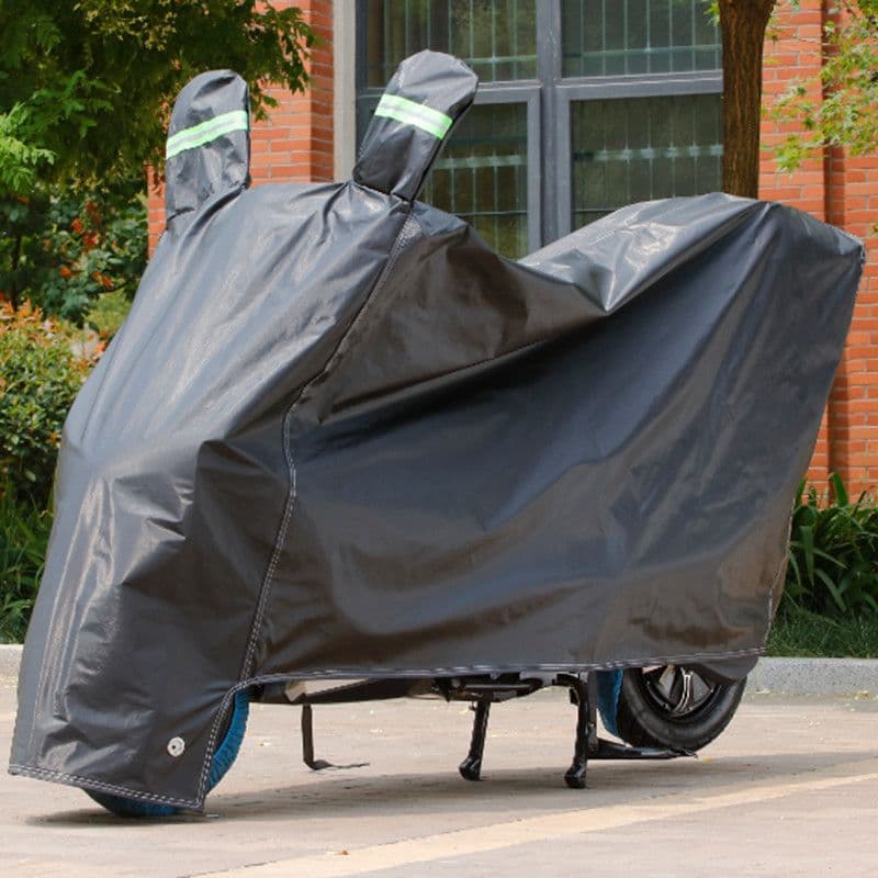 バイクカバー 中型 耐久性抜群 バイク用全天候型カバー