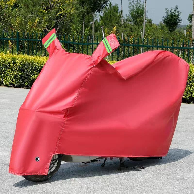 バイクカバー 全天候型ミラーポケット付きバイクカバー